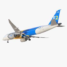 Embraer E-Jet E190-E2 3D model